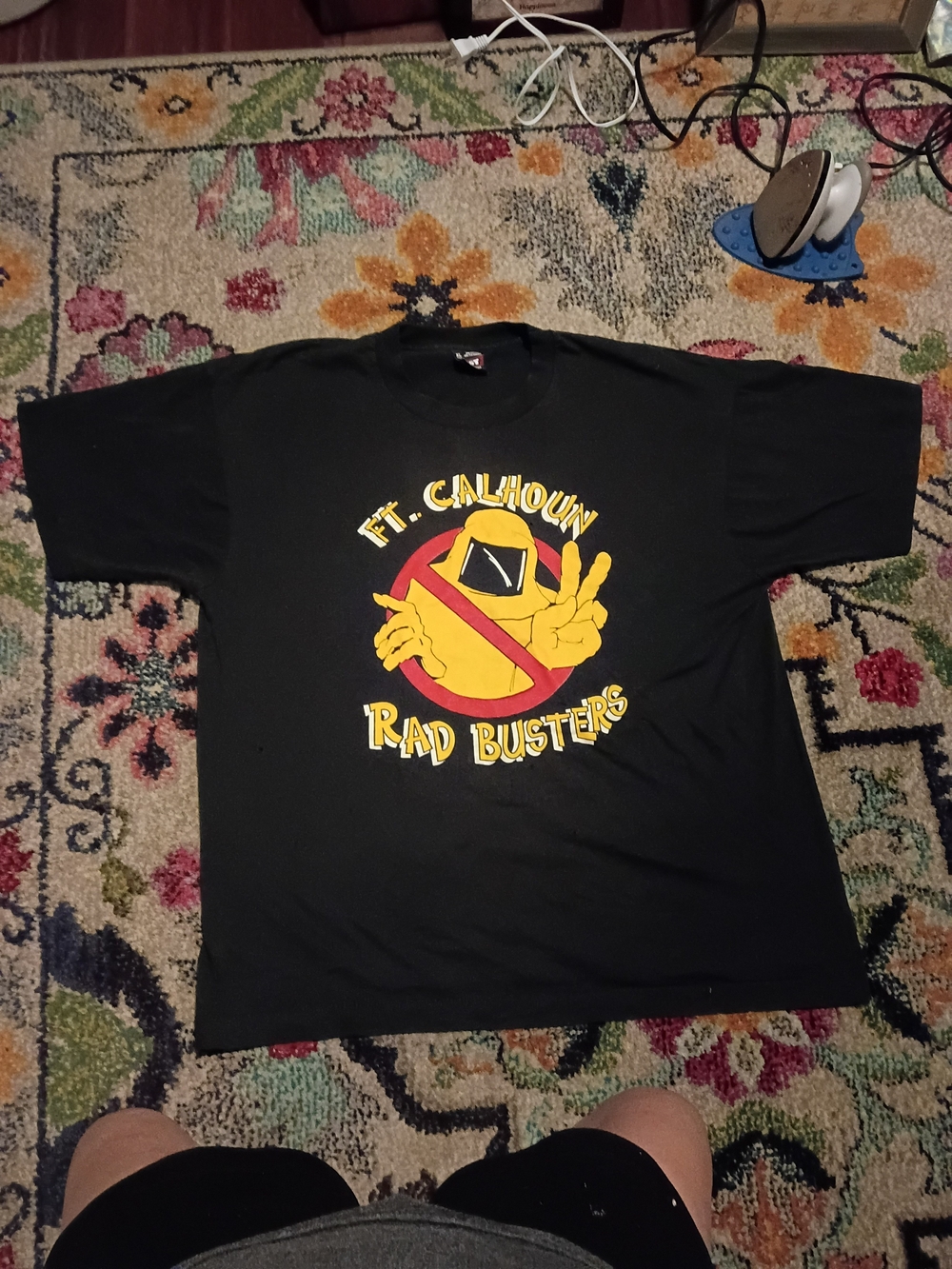 Vintage Fort Calhoun Rad Busters Nuclear Plant Graphic T-Shirt SZ XL